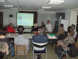 CHARLA TRES MILENIOS EN CARTAGENA IMPARTIDA EN LA SEDE DE LA ASOCIACIÓN DEL GRUPO MINERALOGISTA DE MADRID”
