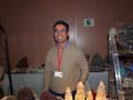 V Feria de Minerales de Oliva. Stand de Moulay Kas