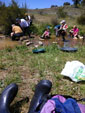 Excursión de bateo de oro al arroyo Fresnedoso, en Moraleja (Cáceres) - 27 Abril 2019