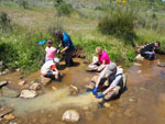 Excursión de bateo de oro al arroyo Fresnedoso, en Moraleja (Cáceres) - 27 Abril 2019